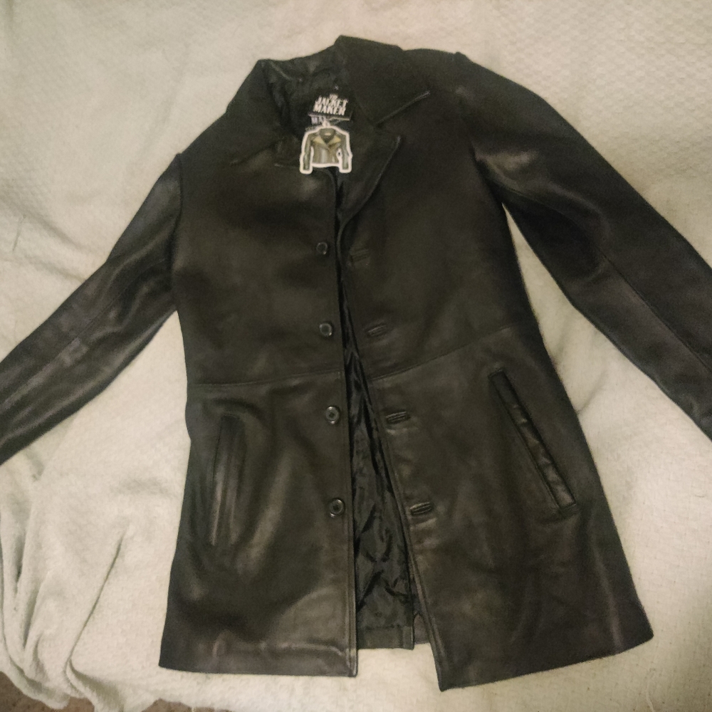 Leather Coat